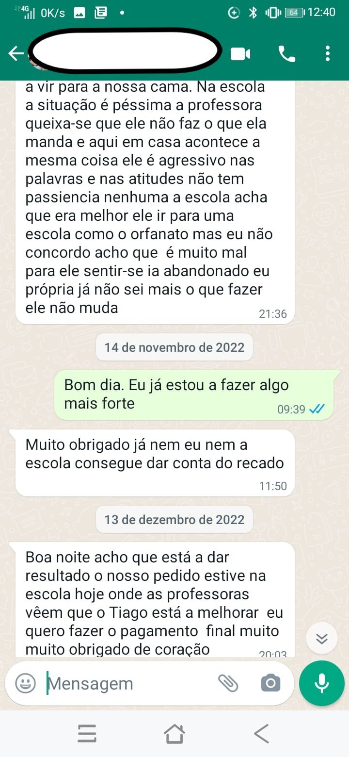 Problema com Filho resolvido